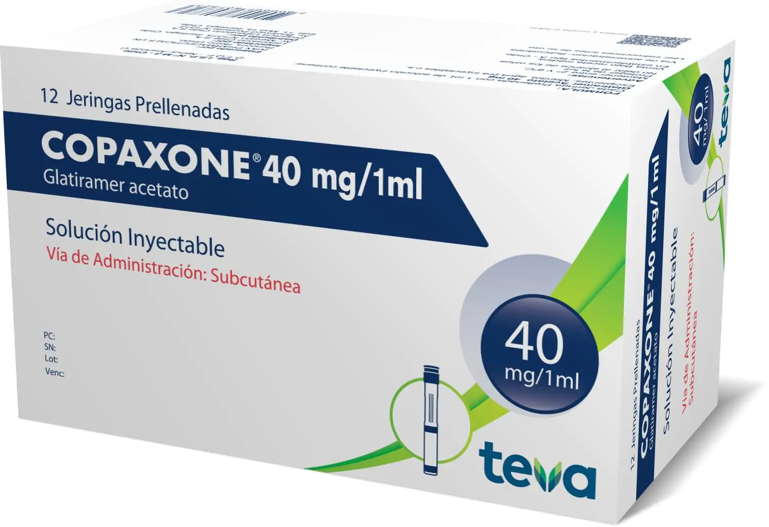 copaxone siringhe sclerosi multipla