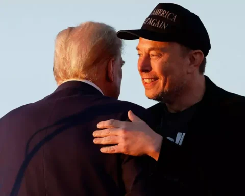 trump con elon musk